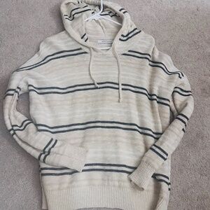 Pima cotton hooded top